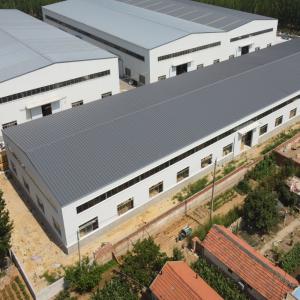 Prefab Steel Structure Workshop Building with Glass Wool Insulation