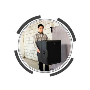 ARE Audio Passive Subwoofer 18 Inch 2000W Powered Speaker Professional Wooden