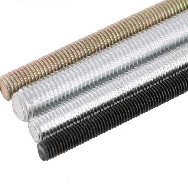 ISO9001 Gr8.8 Zinc Plated Thread Rods Galvanized Full Thread Bar Bolts