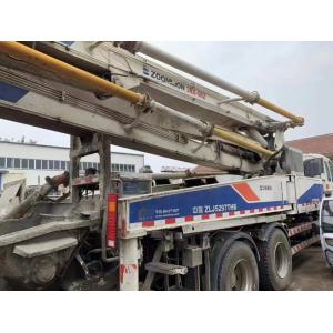 Cylinder Type Structure 2012 Zoomlion 38m Concrete Boom Pump for Construction