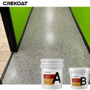 Safe Flakes Epoxy Resin Floor Coating With Custom Colors And Textures
