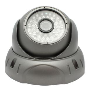Outside Adjusting DC12V 450mA Vandal Proof Dome Camera With 30M IR Working
