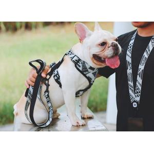 Nylon Padded Reflective Mesh Dog Harness With Handle Puppy Chest Harness