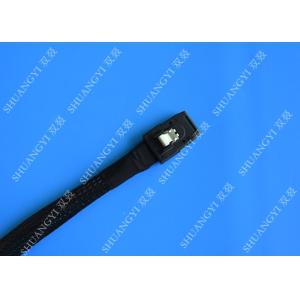 SFF 8087 To SFF 8087 Serial Attached SCSI Cable , 36 Pin Mini SAS Power Cable