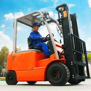 Cheap 2 2.5 3 Ton 4 Wheels Small Fork Lift Warehouse Hydraulic Lifter Forklifts Truck Mini Electric Forklift for sale