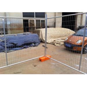 2100mm x 2500mm temporary fencing panels for melbourne market OD40mm x 2.00mm mesh 60mm x 150mm