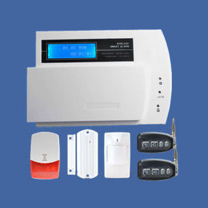 Cheap PSTN wireless home alarms in LCD screen supporting CID for sale