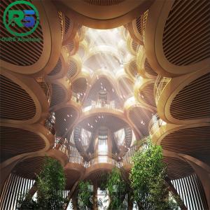 Customized Fireproof Art Deco Wall Panels Rustproof High Strength