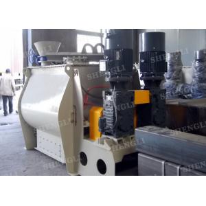 Easy To Control Industrial Size Blender , Two Shaft Powder Mixing Equipment