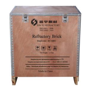 Common Square Magnesia Refractory Bricks Strong Resistance To Alkaline Slag