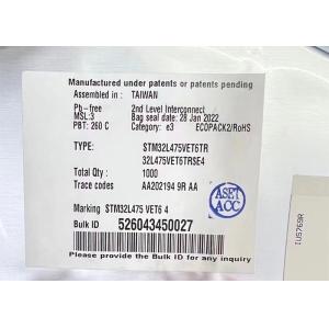 Cheap 80MHz Microcontroller MCU STM32L475VET6TR 32-Bit Microcontroller IC 100-LQFP for sale