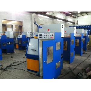 Cheap 300mm Bobbin High Speed Wire Drawing Machine , 24DS Small Wire Drawing Machine for sale