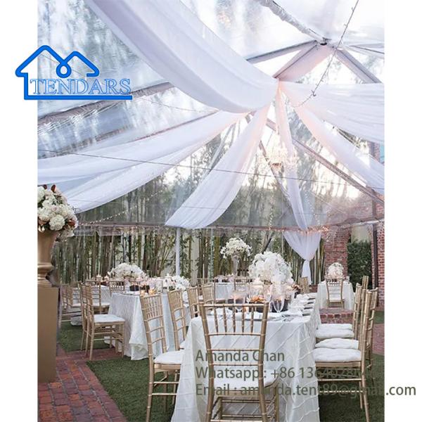 Quality Custom Aluminium Clear Roof Transparent Outdoor Heavy Marquee Party Tents For Events wholesale