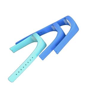 China Custom Silicone Watchband Replacement with Moulding Service on sale