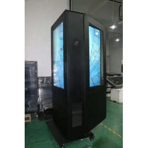 Dual Screen Double Sided Digital Signage Kiosk 55 Inch
