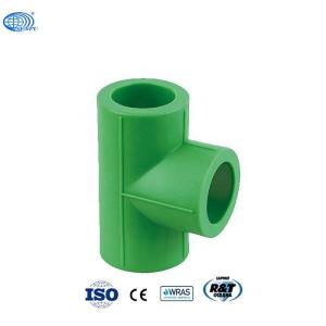 PPR Plastic Pipe Fittings PPR Equal Tee