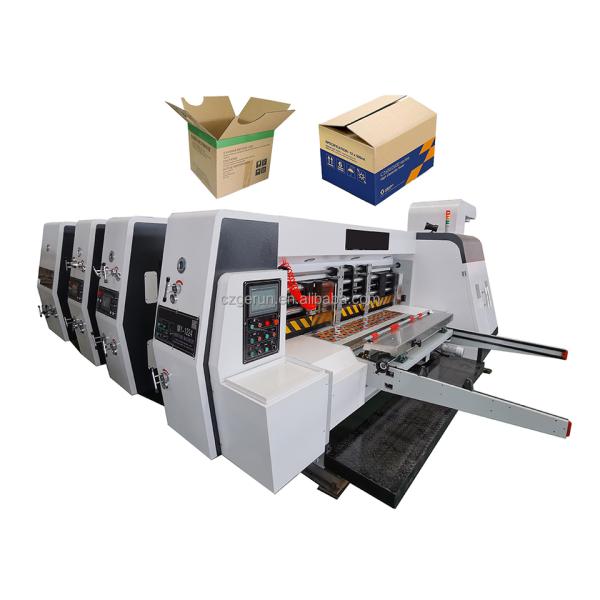 Quality High Precision ±0.1mm Corrugated Carton Flexo Printing Machine 1628 wholesale