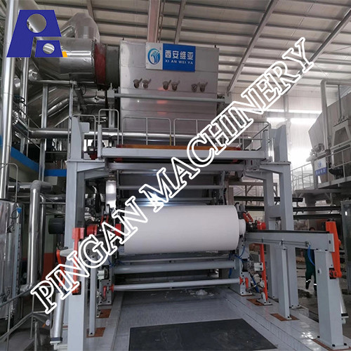 Quality 40gsm 3400mm Gauge 780m/Min Tissue Paper Machine wholesale