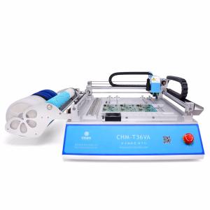 Cheap worksurface custom IC trays and stick feeder Desktop SMT Pick And Place Machine CHM-T36VA from Charmhigh in China for sale