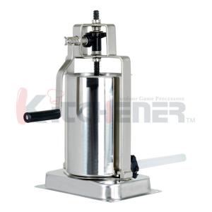 China Hand Manual Sausage Stuffer Making Equipment 10LBs With Three Stuffing Tubes on sale