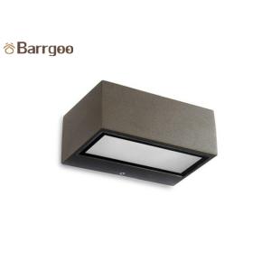 Square LED Up And Down Outdoor Lights , Exterior LED Wall Sconce With Gu10