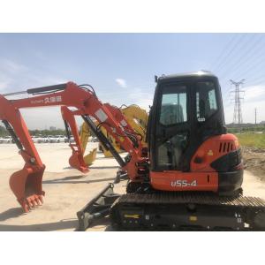 Free Shipping 25 kw Kubota KX U55 Chinese Small Micro Digger EPA Ton 5.5ton Mini