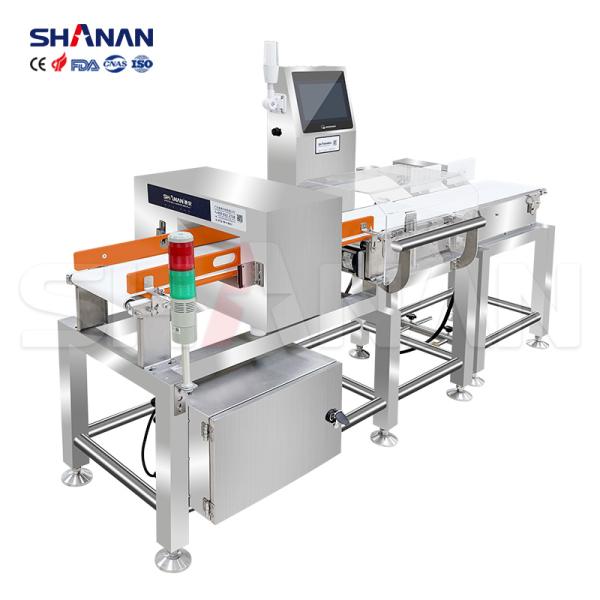 Quality Metal Detection Weight Packaging Weighing Metal Detector And Check Weigher System For Food Industry wholesale