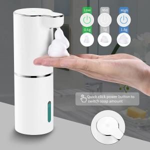 Cheap 10oz Touchless Automatic Rechargeable Soap Dispenser With Adjustable Volume Control for sale