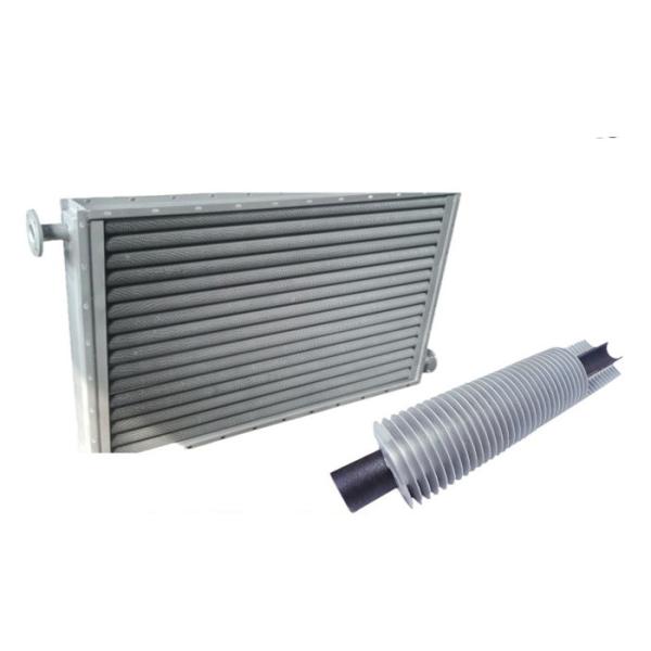 SQR Series Auxiliary Machine 512mm Finned Tube Heat Exchanger For Fresh Produce