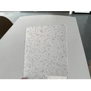 No Fading Transparent Glitter Acrylic Sheets 3mm Perspex Plastic Sheet