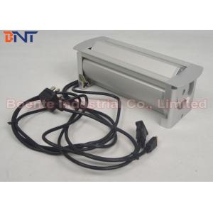180 Degree Manual Rotating Conference Tabletop Power Pop Up Sockets 1.5 Meter