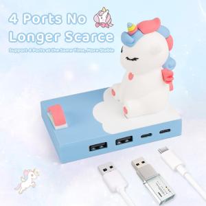 EasyCarry Multi Port Type C Station Usb C Hub Smart Adapter