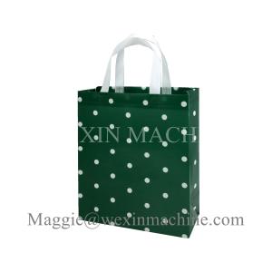 2018 Recycle long handle Foldable Non Woven Garment Bag Price use non woven bag