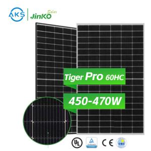 China Jinko Tiger Pro 60HC P-Type Mono Solar Panel 450W 465W 470W Jinko Solar PV Module 450wp on sale
