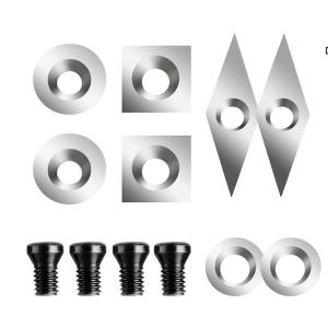 Square Shape / Carbide Woodturning Cutters for Most Woodturning Tools