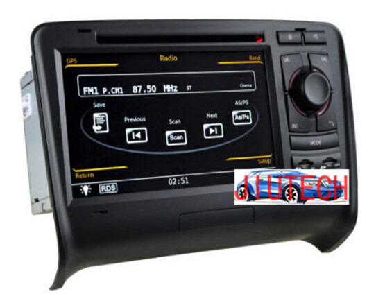 7''In Car Dash Stereo GPS for Audi TT 2006+ Stereo GPS Navigation Sat Nav