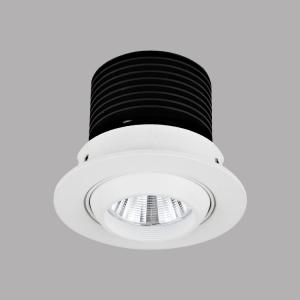 China white,black housing color bulleye led anti-glare light ceiling spotlight eyeball led light on sale