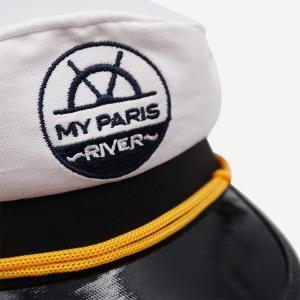 Flat Top Military Cap Medium/Custom Crown All Seasons Solid/Custom Military