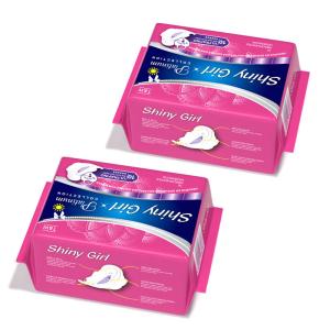 Herbal Mint Daily Use Sanitary Pads Biodegradable Organic Cotton Menstrual Pads