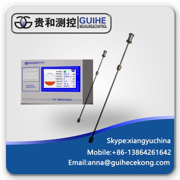 fuel filling station tank level monitoring / magnetic float type diesel fuel