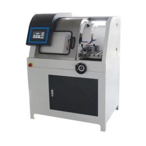 LCD Touch Screen Automatic Metallographic Cutting Machine High Rotation Speed