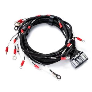 China ODM OEM black battery wire harness with good temperature acquisition on sale