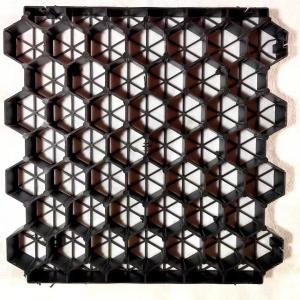 China 430mm Width Eco HDPE Parking Lot Honeycomb Gravel Paver Grid for Sturdy Grass Paving on sale