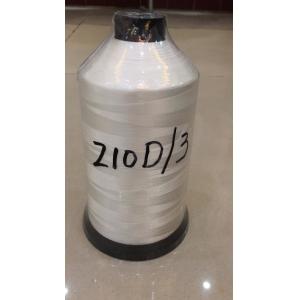 Heatproof Spun Polyester Yarn , 210D/3 100 Polyester Thread