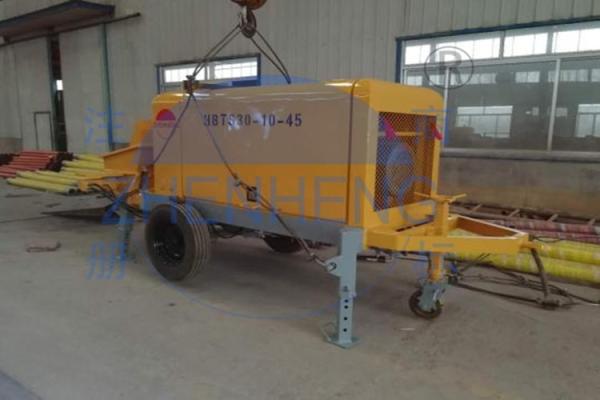Quality Customized Electric Concrete Pump Easy To Work Double - Loop Open Circuit wholesale