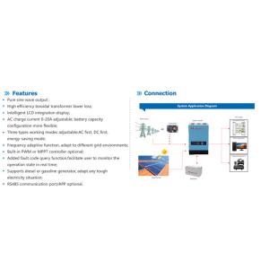 Low Frequency Solar Power Inverter 3KW Off Grid Single Phase Inverter