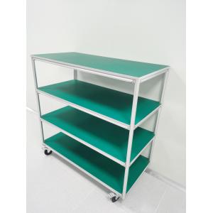 3" 4"5" Rigid Plate PU Heavy Duty Swivel Casters For Racking System