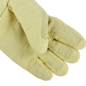 Anti Cutting Aramid Fiber Gloves High Temperature Resistance OEM