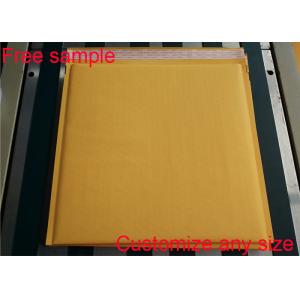 Yellow Kraft Paper Mailing Envelopes Self Adhesive Seal Logo Printing Available