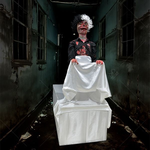 Quality Haunted House Walking Realistic Corpse Prop Terrible Robotic Customized Model wholesale